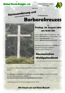 Barbarakreuz-Plakat