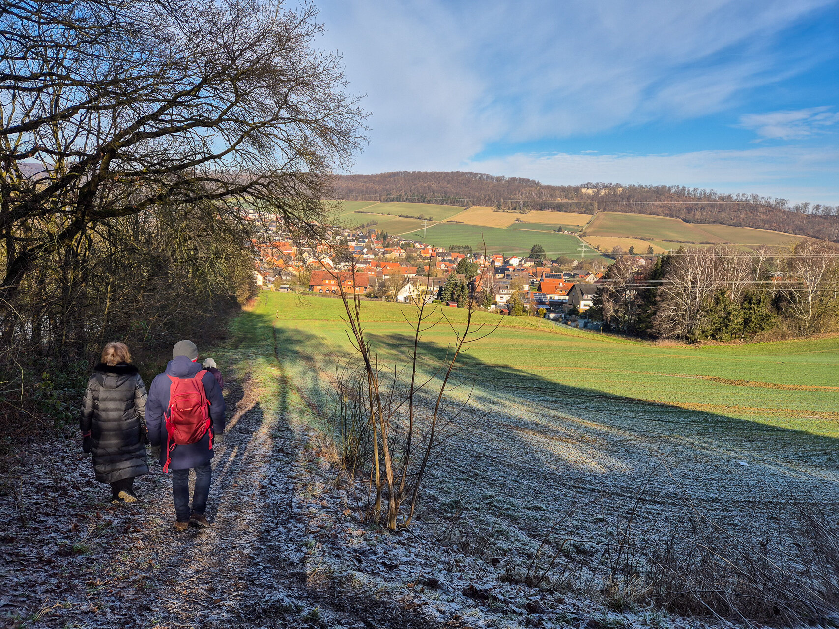 Blick auf Delligsen