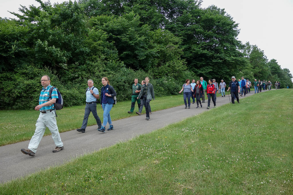 Etwa 50 Wanderer waren dabei