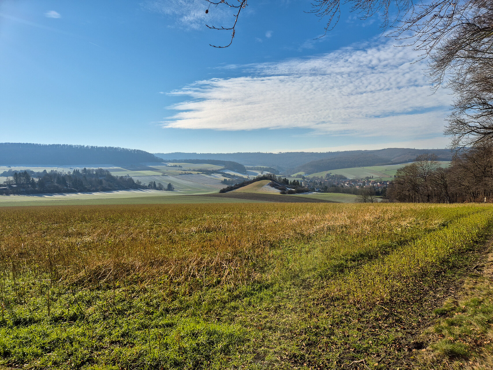 Schöne Aussicht Richtung Kaierde