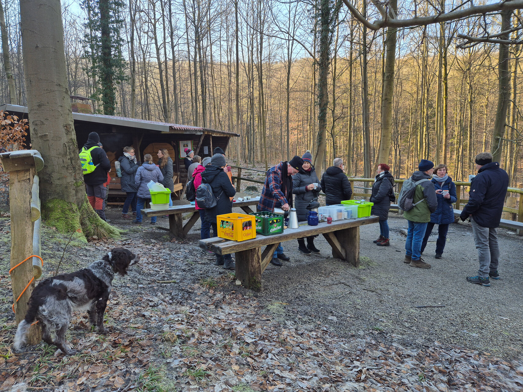 Verpflegungsstation an der Braunschweiger Hütte