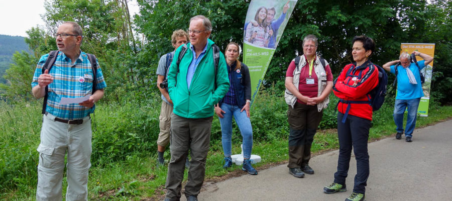 Thomas Slappa von der Ge-Tour aus Bad Münder begrüßte die Teilnehmer